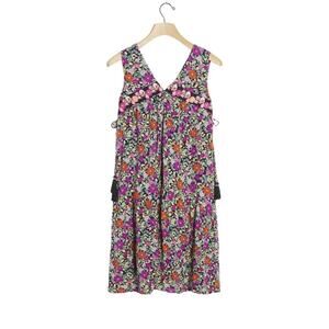 Anthropologie Aida Floral Embroidered Mini Dress Size XS New With Tags Stunning